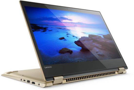 Lenovo Yoga 520 81C800QHIN Core i3 8th Gen - (4 GB/1 TB HDD/Windows 10 Home/Office 2016)  520-14IKB 2 in 1 Laptop  (14 inch, Gold Metallic, 1.70 kg)